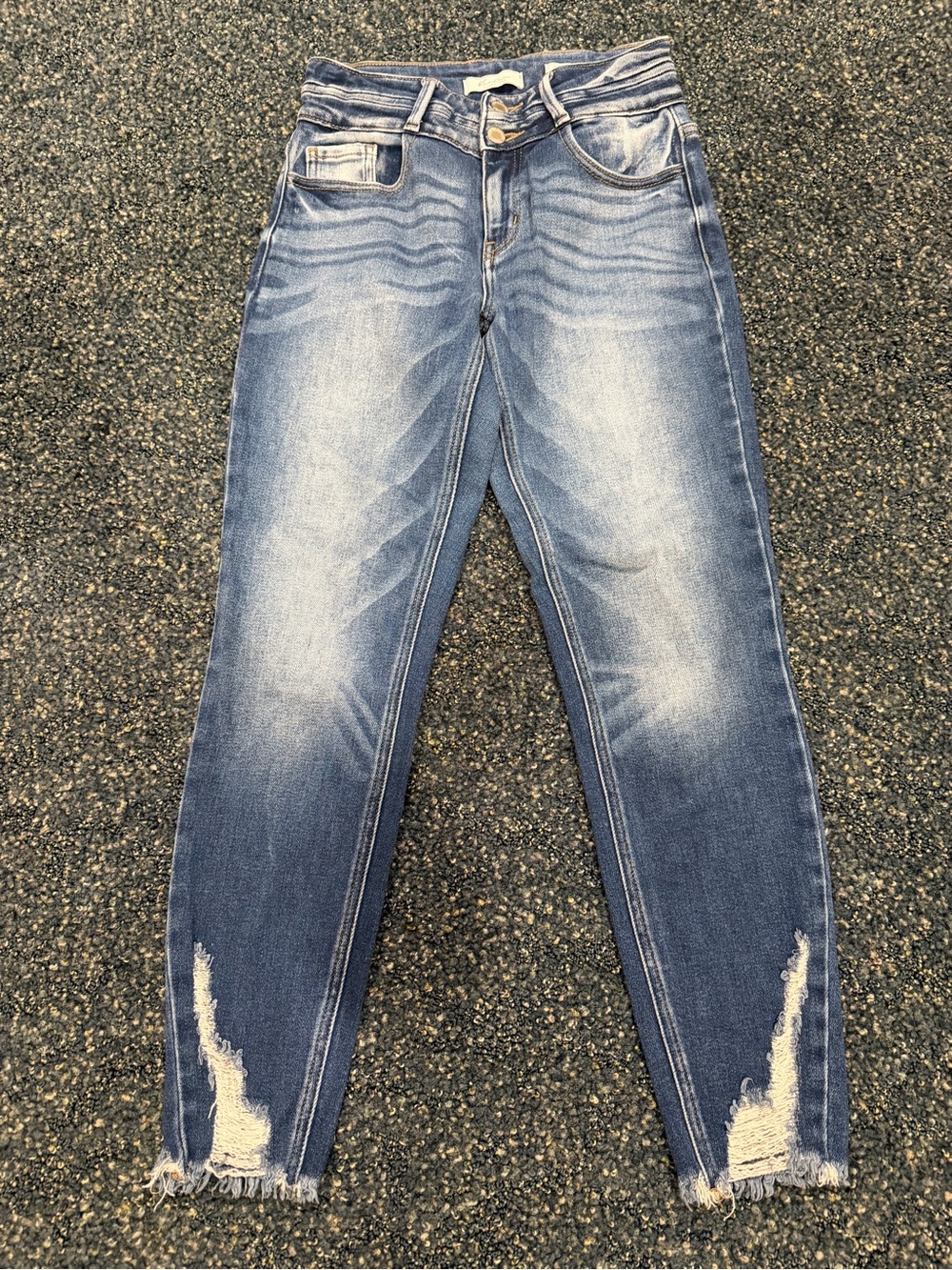 KanCan Kurvy Mid Rise Ankle Skinny